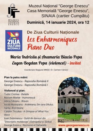 De Ziua Culturii Naționale - Les Enharmoniques Piano Duo